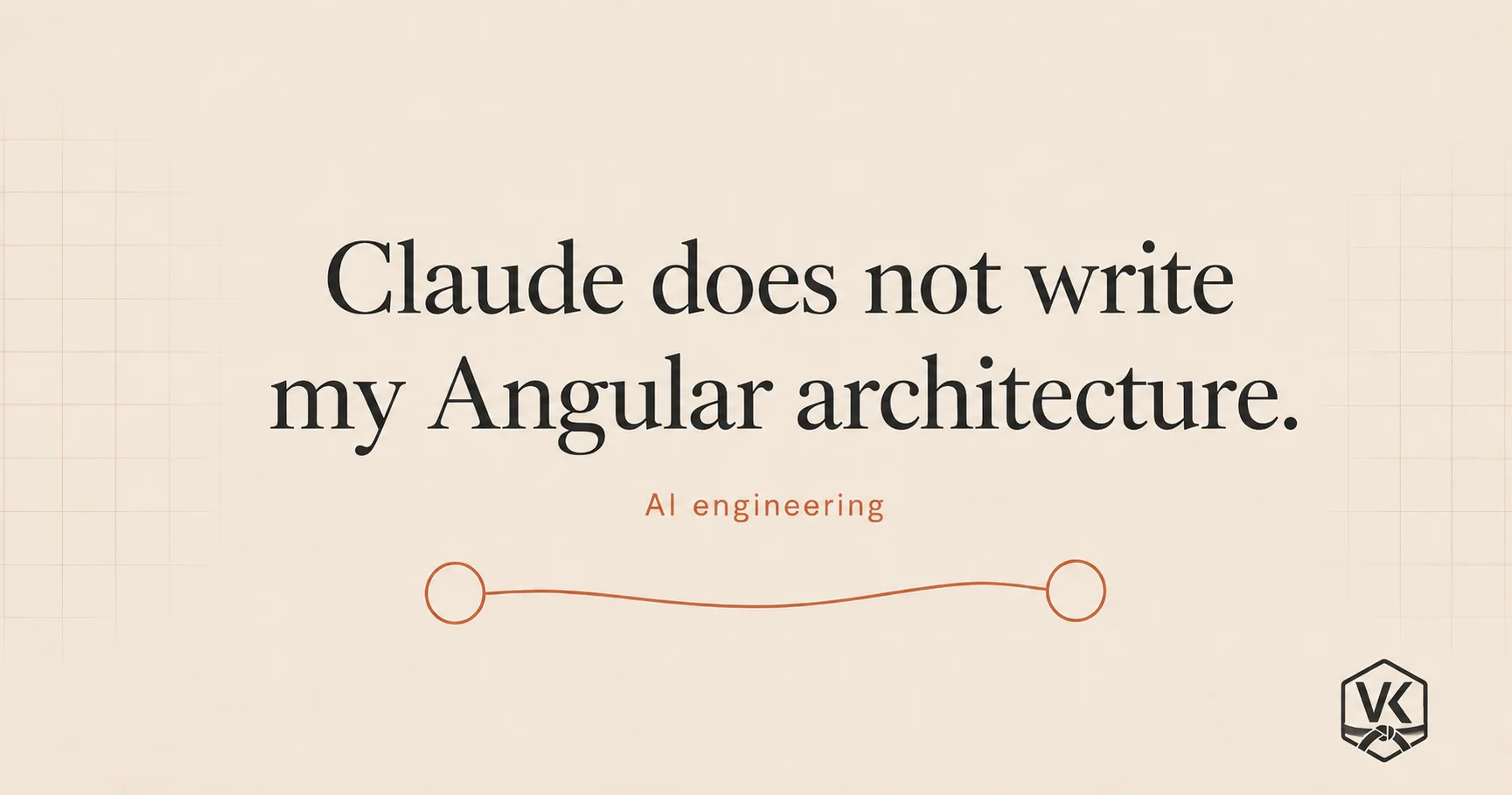 Claude Does Not Write My Angular Architecture
